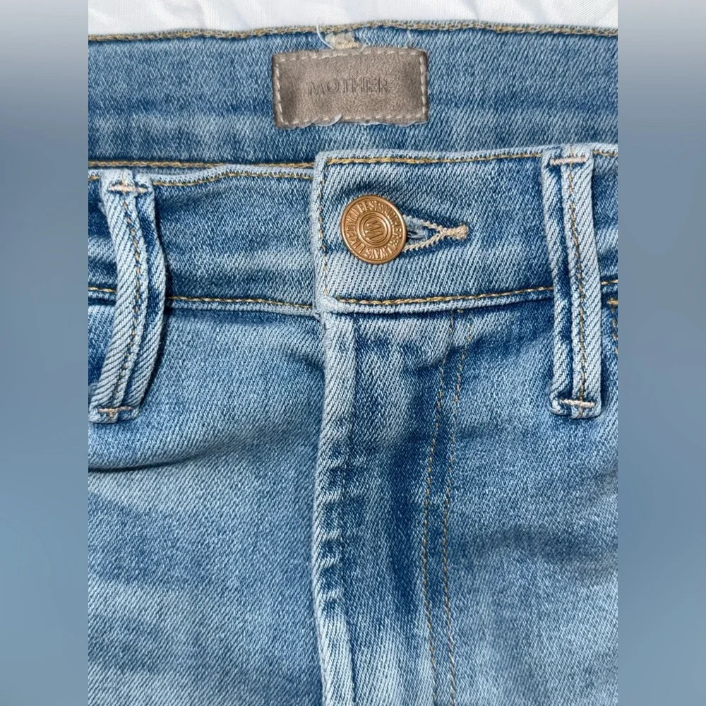 MOTHER High Rise‎ Light Blue Jeans - Picture 6 of 9